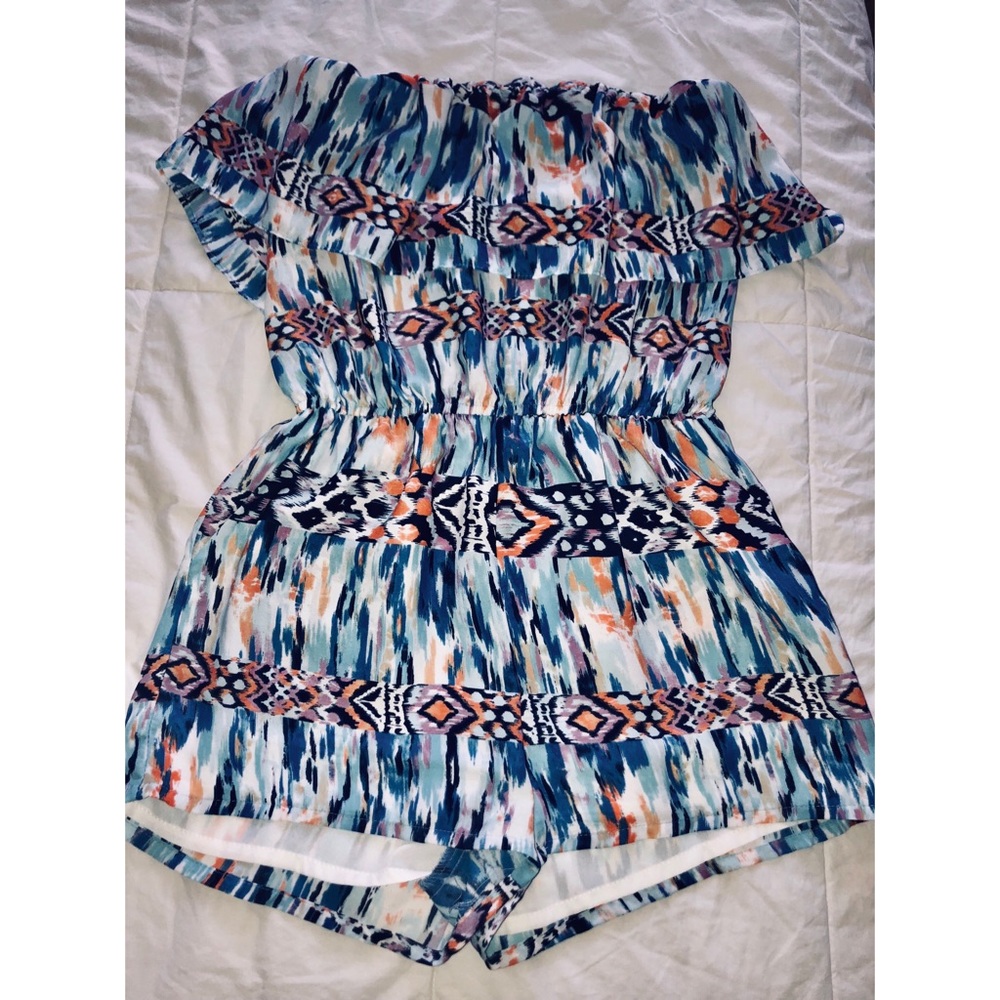 Printed Romper - Picture 2 of 2